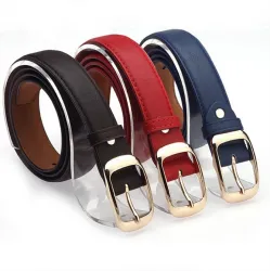 Fash Metal Buckle Leather BeltRiemen
