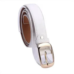 Fash Metal Buckle Leather BeltRiemen