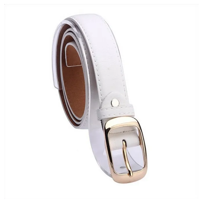 Fashion Metal Buckle Leather BeltBelts