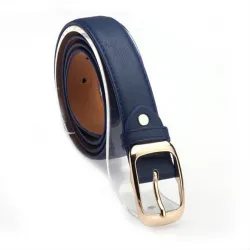 Fash Metal Buckle Leather BeltRiemen