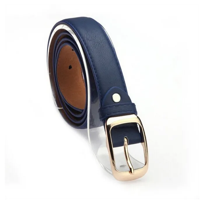 Fashion Metal Buckle Leather BeltBelts
