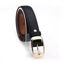 Fash Metal Buckle Leather BeltRiemen