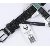 Crocodile design - ceinture en cuir véritable