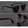 Classic Half Metal Polarized Lunettes de soleil Unisexe