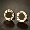 Romeinse numerale letters studeren oorbellenOorbellen