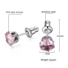 Shiny Crystal Stud Small EarringsOorbellen