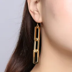 Triple Pin Long EarringsOorbellen