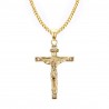 Pendentif Crucifix Vintage Collier inoxydable