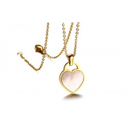 Boucles d'oreilles en forme de coeur Ensemble de bijoux