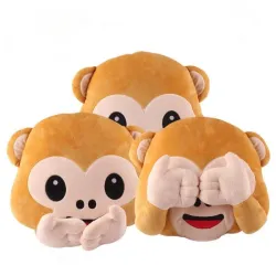 Plush singe - coussin de chaise - jouet