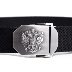emblème russe - ceinture en toile - unisexe