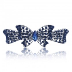Bowknot Butterfly Crystal Hair Clip