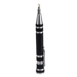 8 in 1 Aluminum Alloy Pen Style Multi-Tool Screwdriver SetScrewdrivers