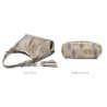 Genuine Leather Crocodile Pattern & Tassels Shoulder BagBags