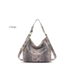 Sac d'épaule en cuir véritable