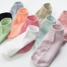 Candy Colors Cotton Women Socks Snowflake Softable Woman Socks Pink Cute SocksAccessoires