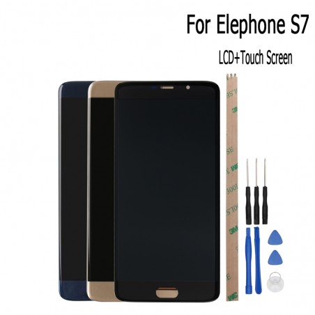 Elephone S7 Origineel LCD Beeldscherm + Touch Screen + GereedschapBeeldschermen