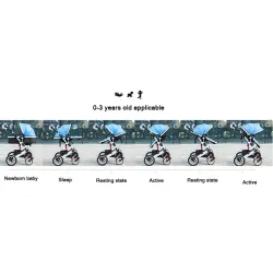 Two Way Stroller Baby's Pram 0-3 YearsBaby & Kinderen
