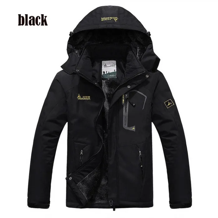 Water Resistant Windproof Thick Hooded Winter JacketJackets