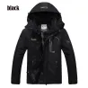 Water Resistant Windproof Thick Hooded Winter JacketJackets