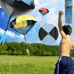 Parachute à la main avec mini soldat - jouets kite