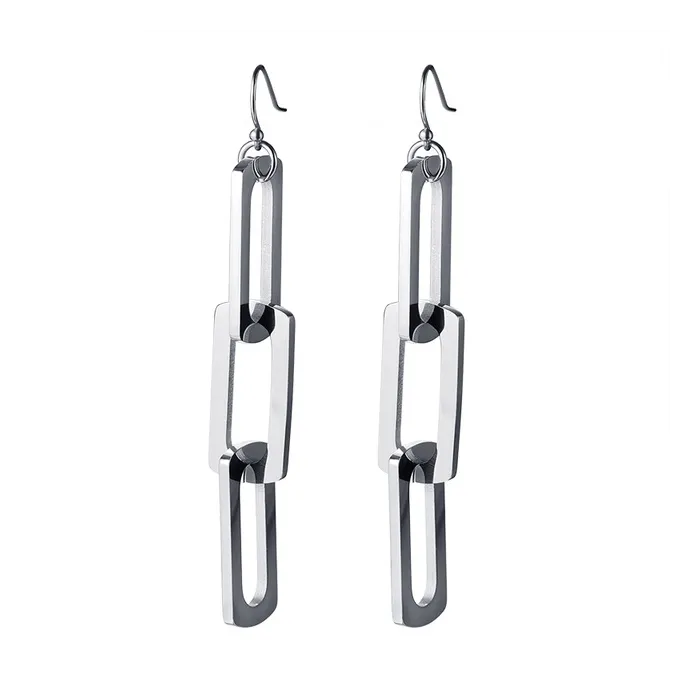 Triple Pin Long EarringsOorbellen