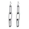 Triple Pin Long EarringsOorbellen