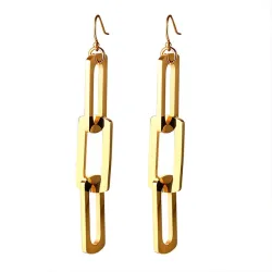 Triple Pin Long EarringsOorbellen