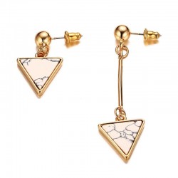 Boucles d'oreilles en pierre naturelle