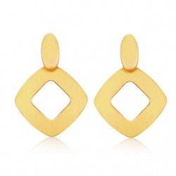 Geometric Gold Stud EarringsOorbellen