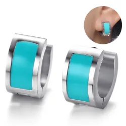 Petites boucles d'oreilles en argent