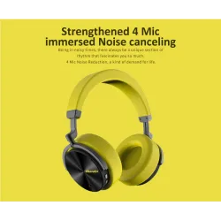 Bluedio T / 5 Bluetooth Hoofdtelefoon Active Noise Cancelling Headset Met MicrofoonOor- & hoofdtelefoons