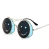 Steampunk Vintage Double Lens Lunettes de soleil Unisexe