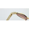 Retro Steampunk Kleine Ronde Zonnebril Unisex UV400Zonnebrillen