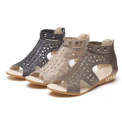 Mode Klinknagel Gladiator SandalenSandalen