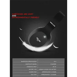 Salar S11 Wireless Headset Opvouwbare Bluetooth-Hoofdtelefoon Met MicrofoonOor- & hoofdtelefoons