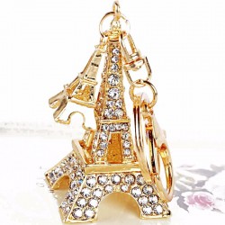 Tour Eiffel en cristal - porte-clés
