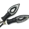 Waterproof Universal 12 LED Motorcycle Turn Signal Indicators Lights 2pcsMotorbike parts