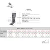 Bottes d'été Mid-Half Thin High Heels Pointed Toe Zipper