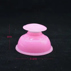 Coupe en silicone Aspirateur Massage Coupes d'aspiration 6 pcs