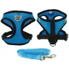 Puppy & dog breathable nylon mesh harness & leash setCollars & Leads