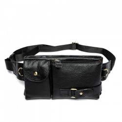 WESTAL Genuine Leather Waist Packs Fanny Pack Belt Bag Phone Pouch Bags Travel Waist Pack Male SmallTassen