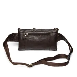 WESTAL Genuine Leather Waist Packs Fanny Pack Belt Bag Phone Pouch Bags Travel Waist Pack Male SmallTassen