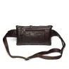 WESTAL Genuine Leather Waist Packs Fanny Pack Belt Bag Phone Pouch Bags Travel Waist Pack Male SmallTassen