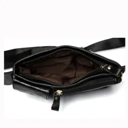 Sac de ceinture en cuir véritable