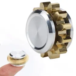 Mini-versnelling metalen hand fidget spinnerFidget-spinner