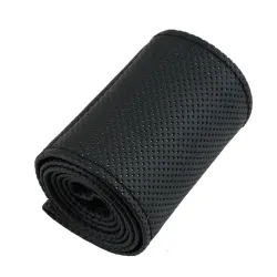 Couverture du volant en cuir