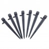 Encastrement de terrain de 360 degrés d'arrosage de jardin ajustable d'arroseurs 50 pcs