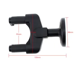50mm wall mounted guitar hanger holder non-slip hookGitaar