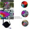 Sac de crossbody brodé à petite épaule ethnique